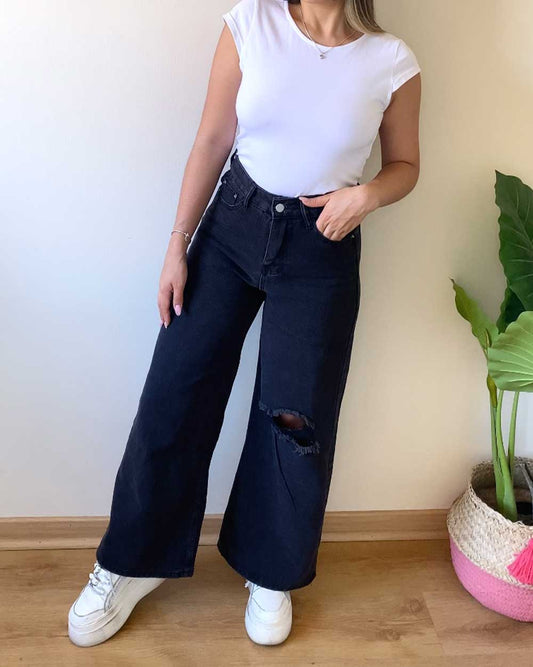 Jeans wide leg Lucy